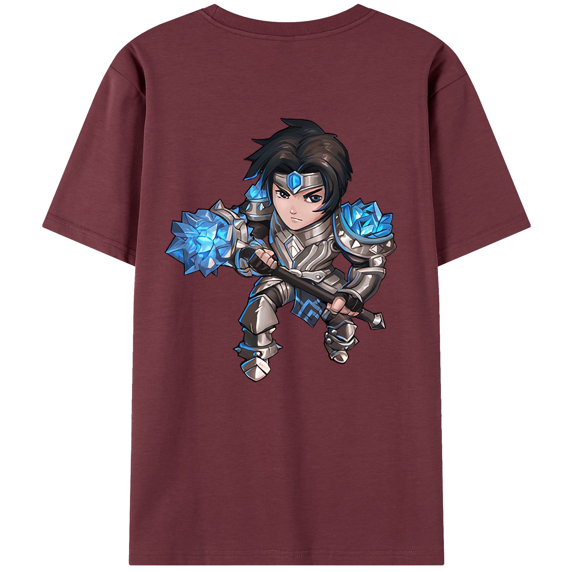 リーグ・オブ・レジェンド League of Legends LOL 綿100％半袖Tシャツ（背面プリント）
